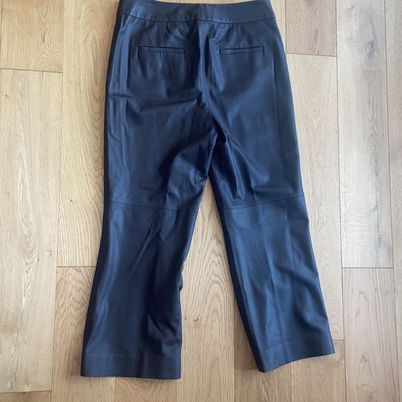 NWOT VINCE Leather flared pants- extremely soft!!! - Picture 12 of 16